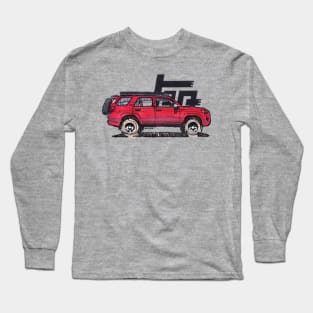 5th Gen 4Runner TRD - Red Long Sleeve T-Shirt